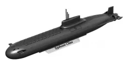 Typhoon Class Submarine 