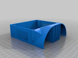 Updated version W/cooling of the Xiegu G90 Battery and speaker case