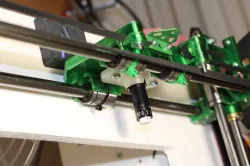 Vinyl plotter drag knife holder for wades extruder (mendel90)