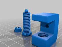 Wall mounted C clamp, Backdrop holder