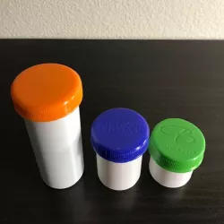Watertight Container using Juice Bottle Caps