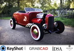 32 Ford Hi Boy Roadster by Robert Butera