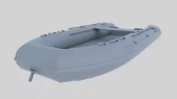 3D Boat 3D model