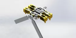 4 cylinder air compressed engine
