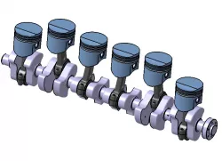6 inline engine layout