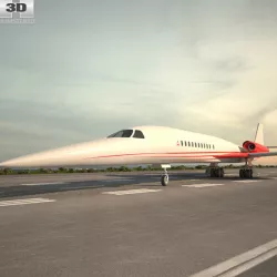 Aerion AS2 3D model