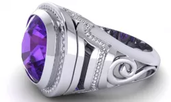 Amethyst Ring WIP