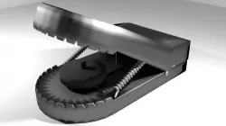 Animal Trapping - Jaws Mouthtrap 3D model