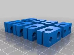 Bar Clamp Prusa M8 (clean up)