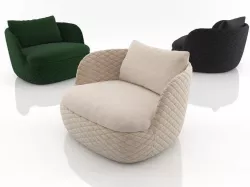 Bart Armchair 3D model