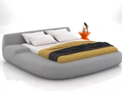 Big Bed 01 3D model