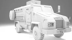 BMC Kirpi Armored  3D model