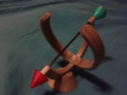 Bowstring Equatorial Sundial