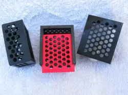 Box with Hexagonal Holes