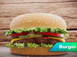 Burger 3D model