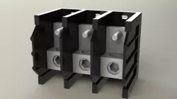BUSS Terminal Block - 3 Lug