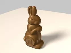 Chocolate MakerBot Bunny