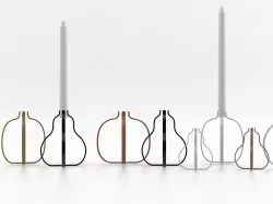 Clip candleholder 3D model