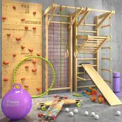Collection of sports equipment 3D model