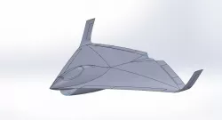 Concept Stealth Aircraft