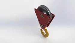 CRANE HOOK PULLEY BLOCK