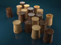 Dama 3D model