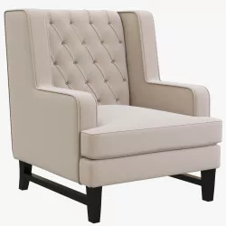Dantone Home Baltimore armchair 3D model