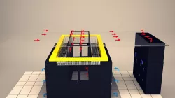 Data Communication Server Room 2 3D model