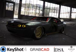 Dodge Challenger by Le Clainche