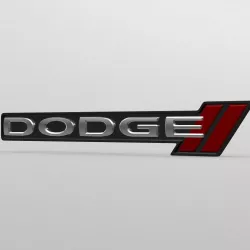 dodge logo 3D model
