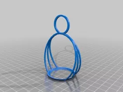 Easter Egg Dipper Basket with and without handle