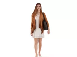 Emma posed 5 3D model