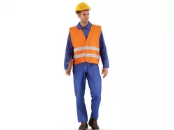 Eric posed 3 3D model