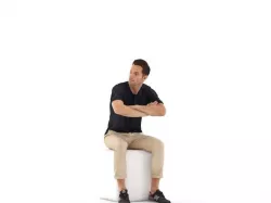 Eric posed 5 3D model