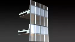 Facceted elevation