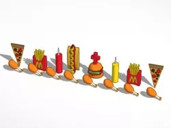 Fast Food Chess Set #Chess