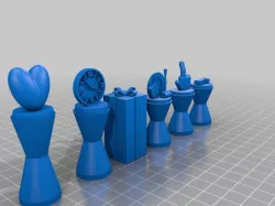 Five Love Languages #chess set