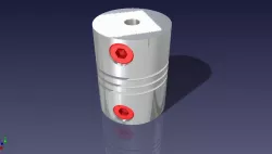 flexible helical coupling