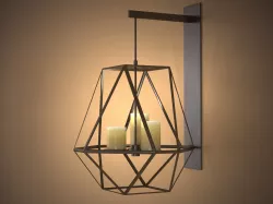Gem Wall 3D model