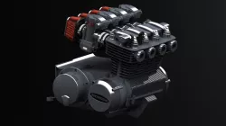 Honda cb 550 engine