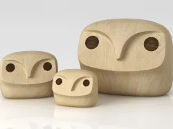 Howdy Owl 3D model