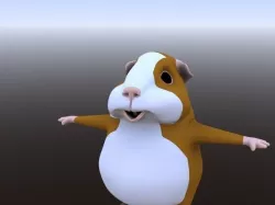 HUMSTER Low-poly  3D model