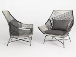 Huron Lounge Chair 3D model