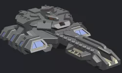 Icarus Class Strike Carrier - 1:7000 scale