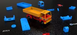 Idsa rendering challenge (truck-v1) Plastic version