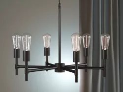 Industrial Chandelier 3D model