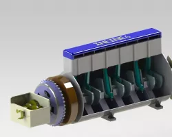 Inline six engine