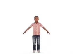 Jason rigged 1 3D model