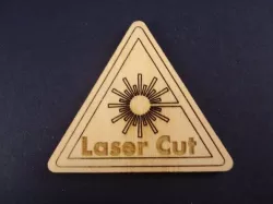 Laser Cut Skill Badge