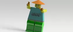 LEGO: chapéu de chinês / Chinese hat